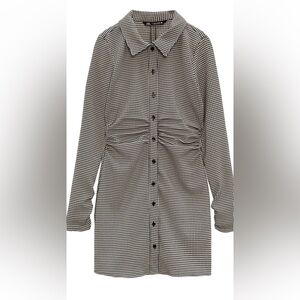 Zara Houndstooth Dress
